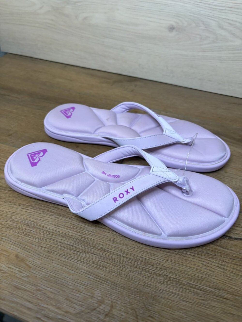 Roxy Women Rays Flat Flip Flop Thong Sandals Purple Violet Size 9B NWT